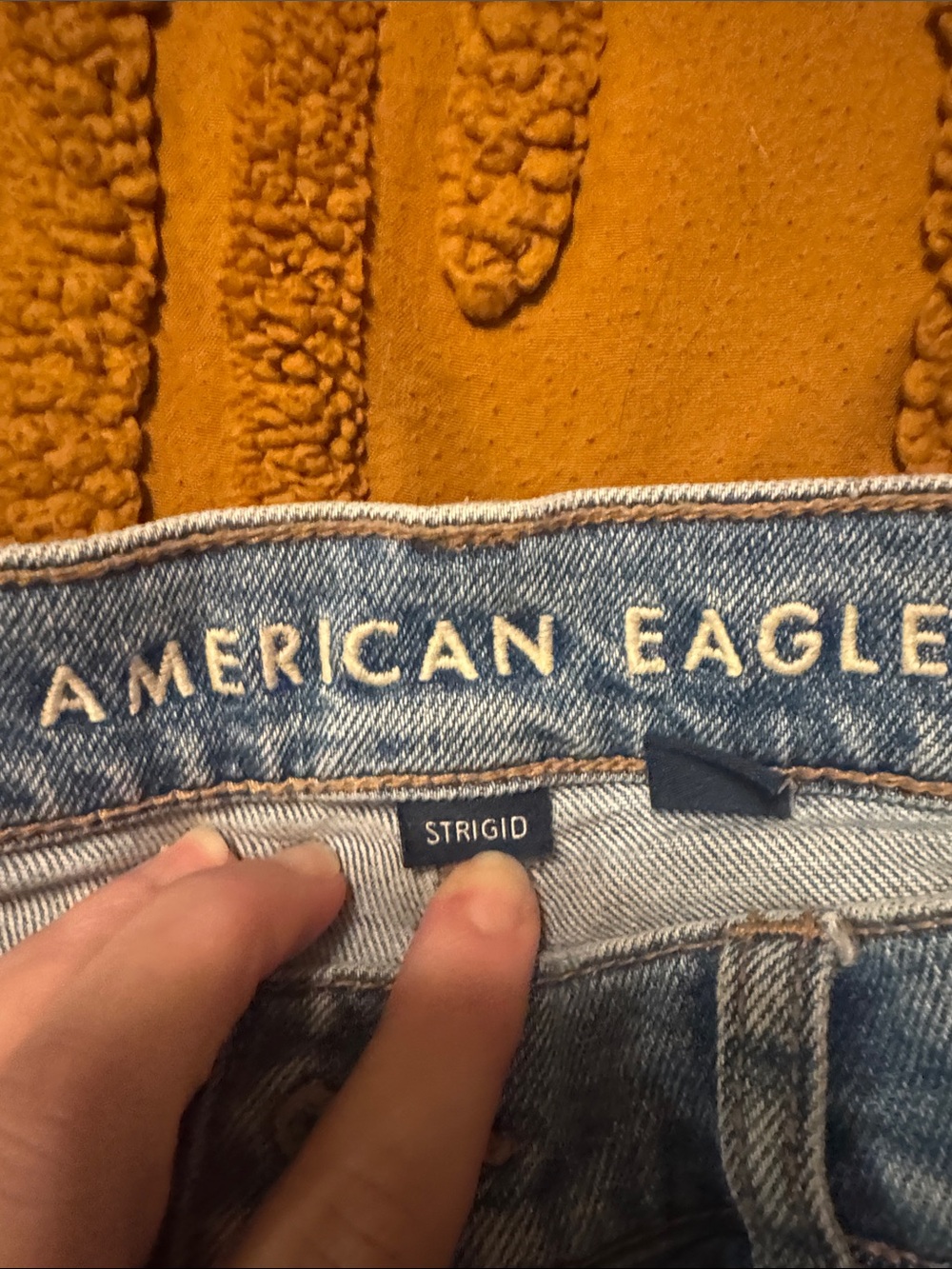 American Eagle Outfitters Women's Light blue denim jeans